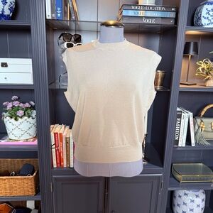 Ann Taylor Funnel Neck Sweater Shell – Size M